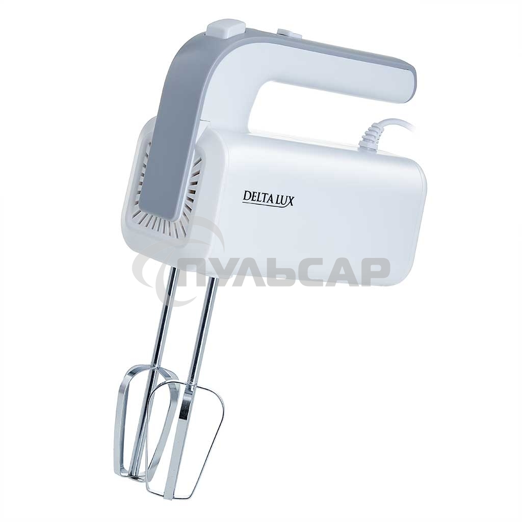 Миксер DELTA LUX DE-7702 белый с серым