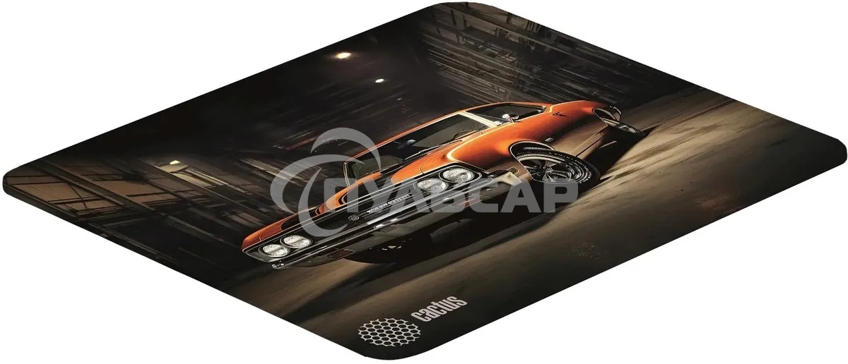 Коврик для мыши Cactus Orange Car 300x250x2мм (CS-MP-P06M)