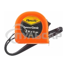Рулетка Classic, 2 м х 13 мм, пластиковый корпус Sparta
