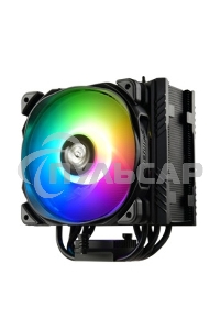 Кулер для процессора Alseye ETS-T50A-BK-ARGB черный, 120 мм, алюминий/медь, 1600 об/мин, 24 дБ, 4 pin, 230 Вт, 160 мм