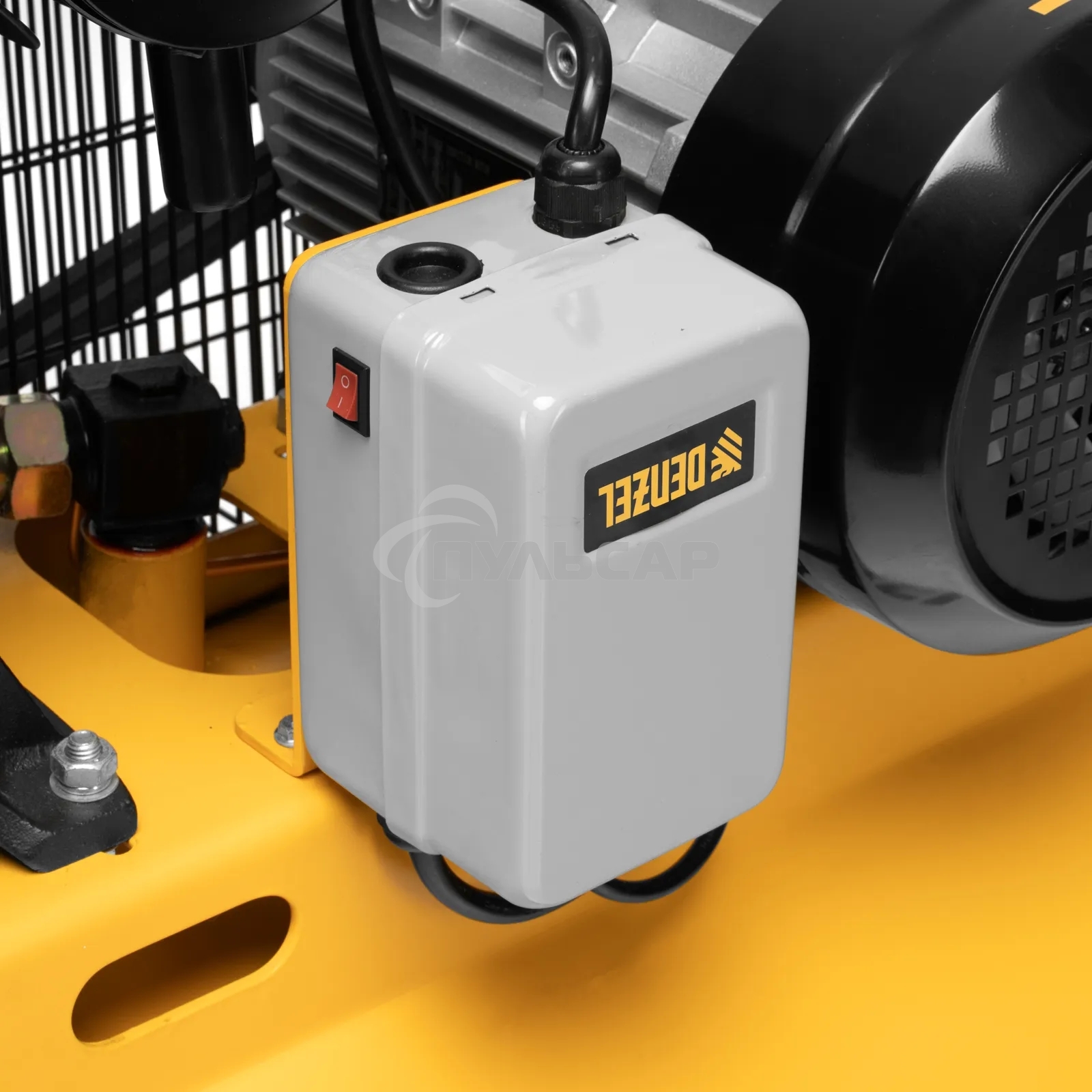 Компрессор воздушный рем. привод BCV 5500-T/270, 5,5 кВт, 270 литров, 850 л/мин Denzel