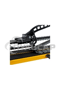 Плиткорез рельсовый 1000х16мм, каретка на подш., стальная станина, усил. рукоятка-пенал Denzel