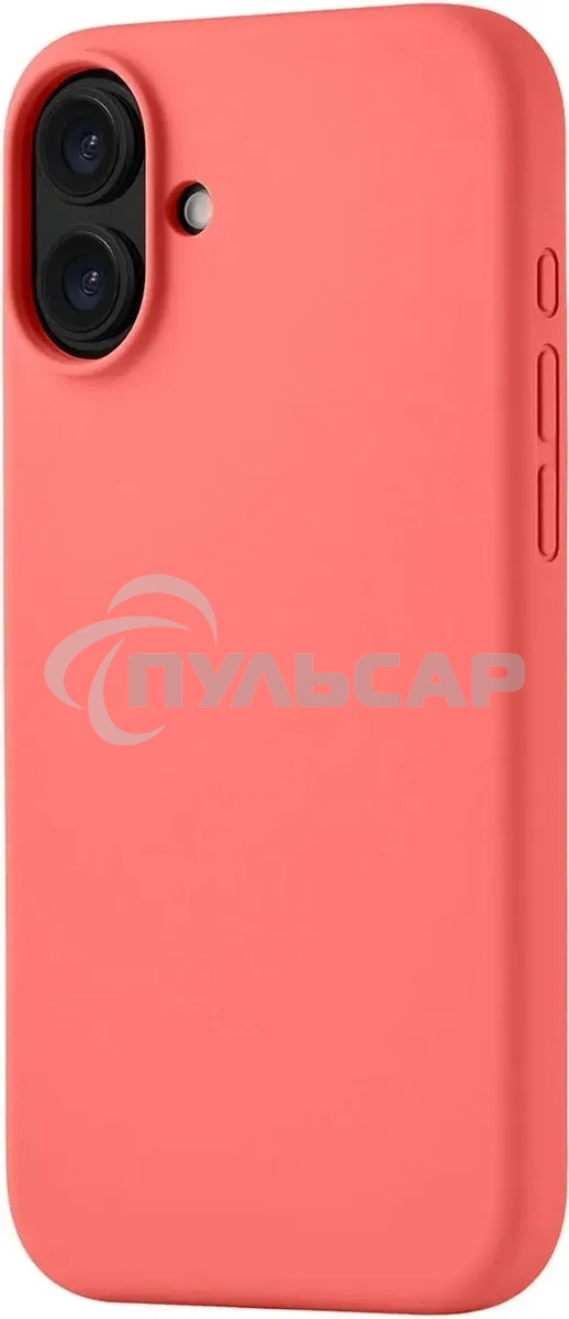 Чехол (клип-кейс) uBear для Apple iPhone 16 Plus Touch with MagSafe коралловый (CS416CR67PTH-I24M)