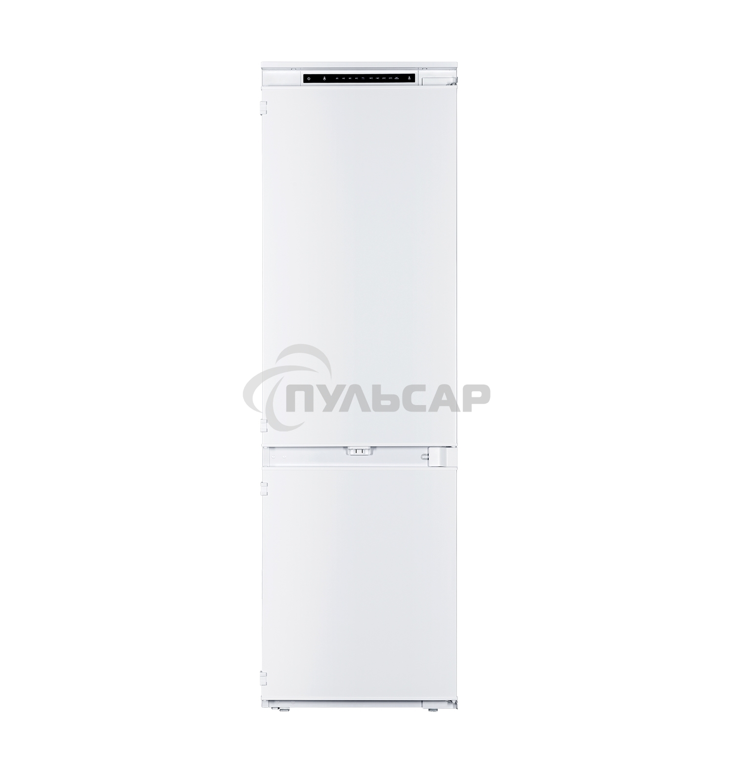 Встраиваемый холодильник LEX LBI177.2D белый двухкамерный 177/64 л морозилка снизу