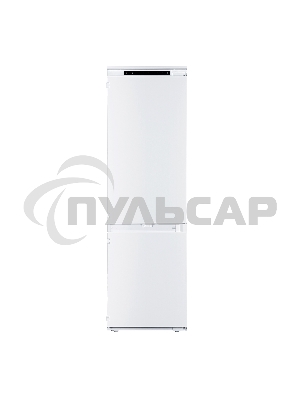 Встраиваемый холодильник LEX LBI177.2D белый двухкамерный 177/64 л морозилка снизу