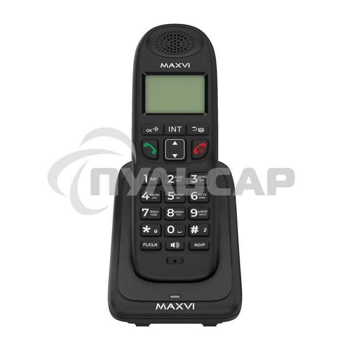 Радиотелефон Dect Maxvi AM-01 черный