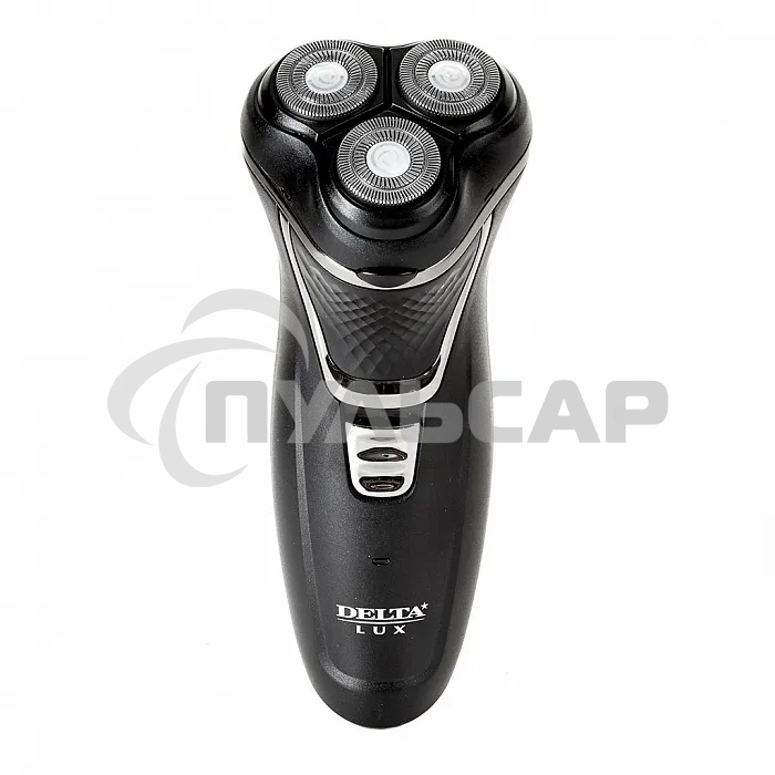 Электробритва для мужчин электрическая DELTA LUX DE-4000 черный