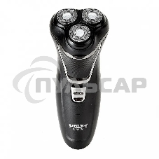 Электробритва для мужчин электрическая DELTA LUX DE-4000 черный