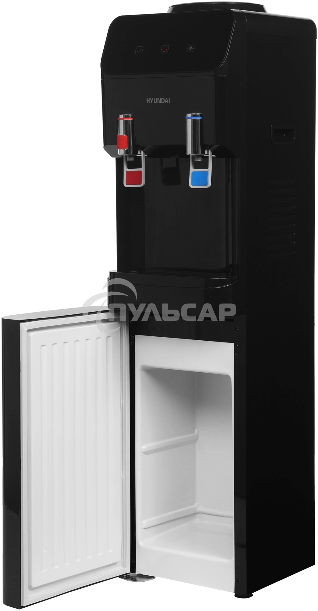 Кулер Hyundai H-WD4240E напольный электронный черный