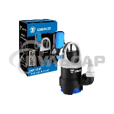 Насос садовый дренажный Deko DWP-900P 900Вт 14000л/час (076-0516)