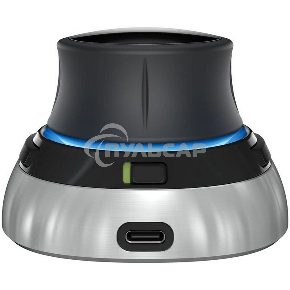 Мышь беспроводная 3DConnexion SpaceMouse Wireless (3DX-700115) черный/серебристый, радиоканал, Bluetooth, USB, кнопки - 2