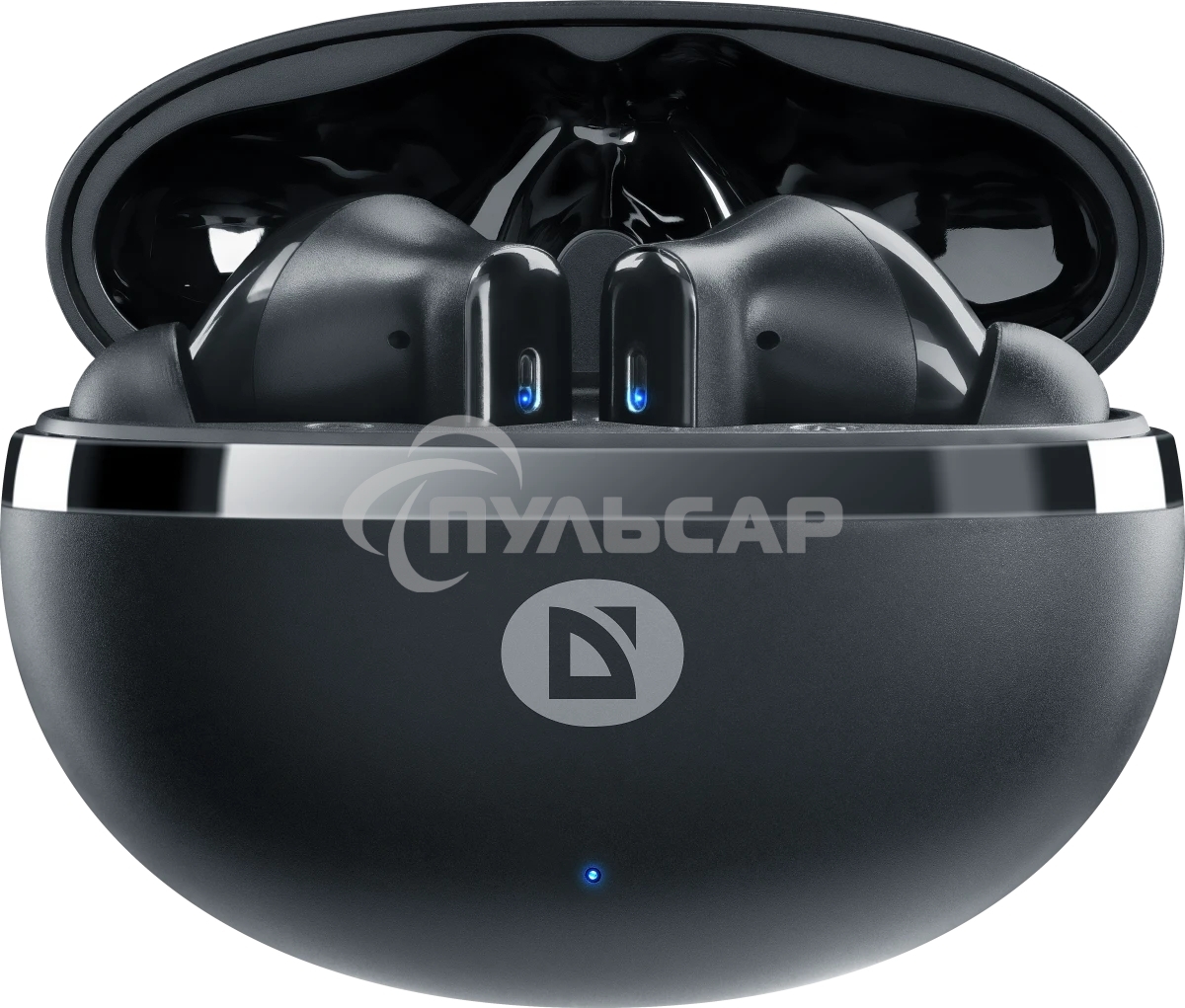 Беспроводная гарнитура Defender Twins 965 черный, TWS, Bluetooth, ANC