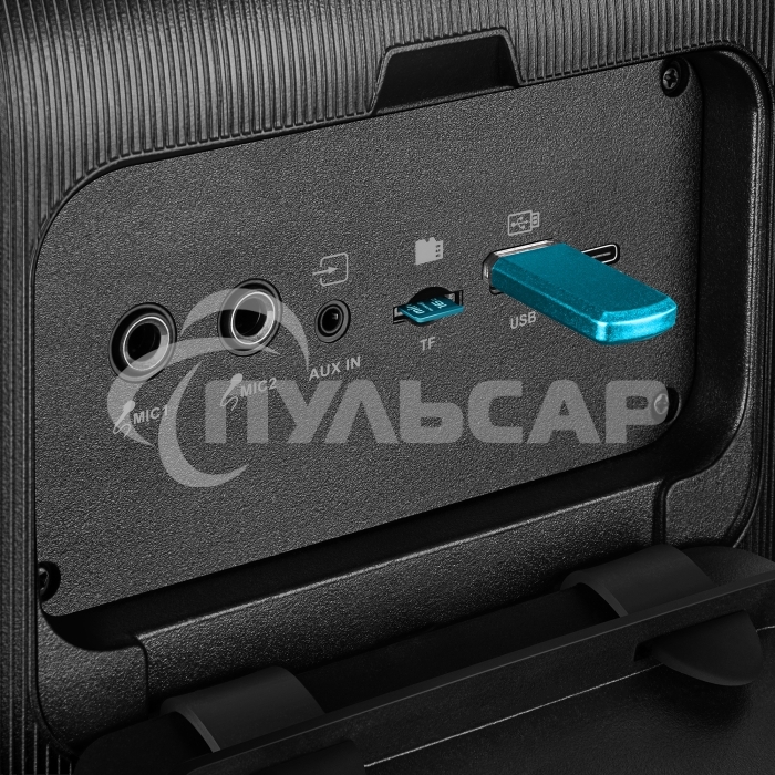 Портативная колонка Sven PS-880, черный, 1.0, 110 Вт (RMS), Bluetooth, FM, USB, microSD, LED-дисплей, аккумулятор