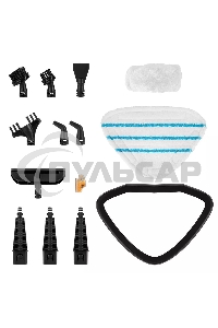 Швабра паровая Kitfort КТ-1046 1500Вт голубой