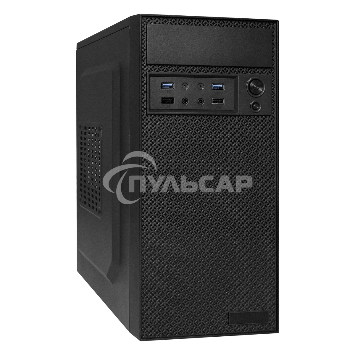 Компьютерный корпус Minitower ExeGate BAA-109U2-UNS350 (mATX, БП UNS350 с вент. 12см, 2*USB+2*USB 3.0, аудио, черный)