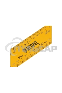 Угольник стальной, 200 мм х 300 мм, ультрафиолетовая печать (измерительная шкала) Denzel