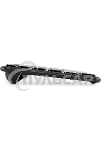 Клавиатура беспроводная Oklick K614W черный USB slim Multimedia Touch (1979327)