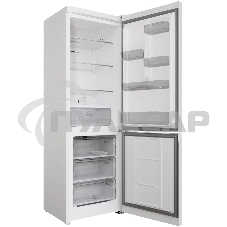 Холодильник Hotpoint HT 5180 W белый/серебристый, двухкамерный 220/78л морозилка снизу, Total No Frost
