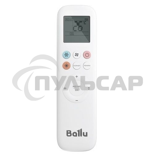 Блок внутренний сплит-системы Ballu Defender BSHI/in-12HN8 инвертор, 12000 BTU, 35 м², 21 дБ, охлаждение, обогрев, осушение, белый