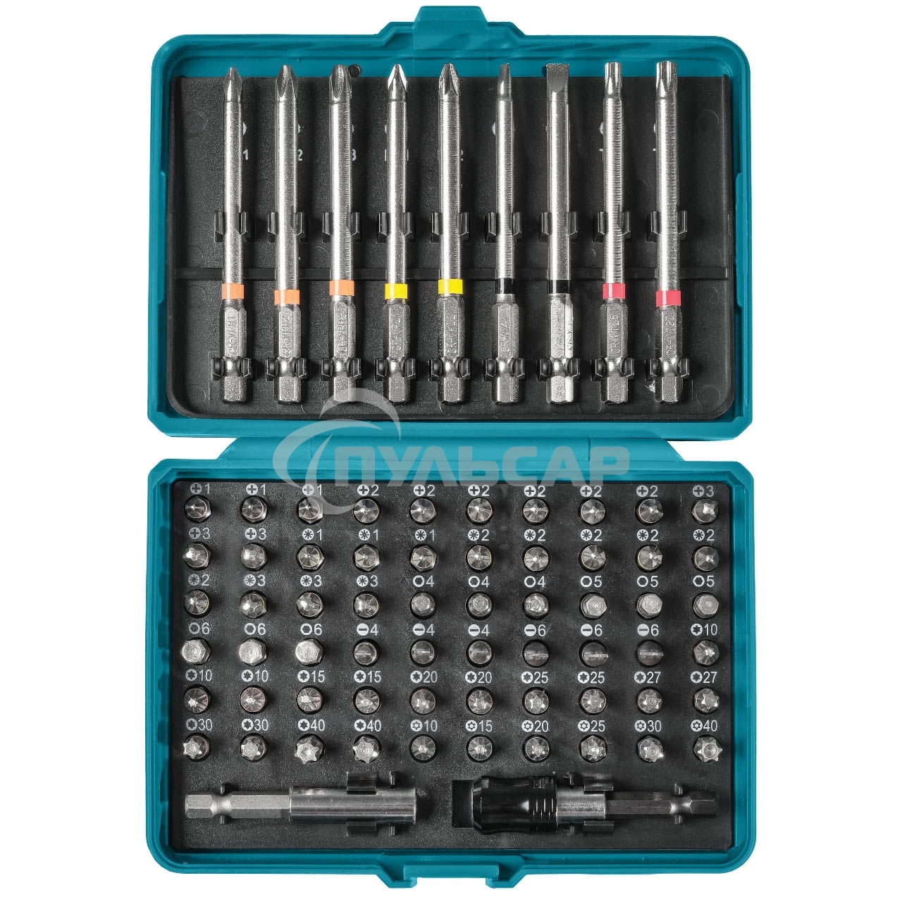 Набор бит Bort BTK-71 (71 предмет)