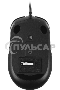 Мышь проводная A4Tech Fstyler FM12S черный, 1200 dpi, USB, кнопки - 3