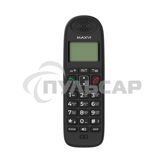 Радиотелефон Dect Maxvi AM-01 черный