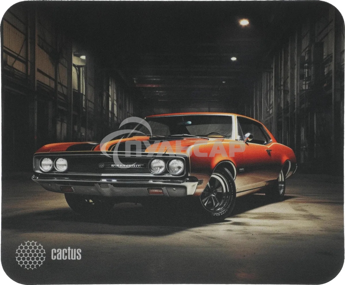 Коврик для мыши Cactus Orange Car 300x250x2мм (CS-MP-P06M)