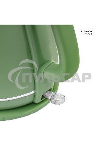 Чайник электрический Galaxy Line GL 0331, зеленый, пластик, двойная стенка из нержавеющей стали AISI 304 и пищевого пластика, 2200 Вт, 1,8 л, индикатор работы