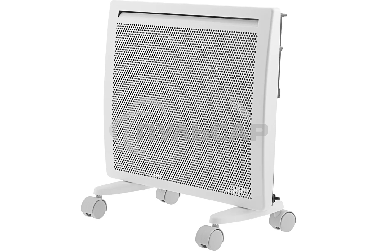 Конвектор гибридный Denzel HybridX-1000 белый, 1000 Вт, 20 м2, термостат, дисплей