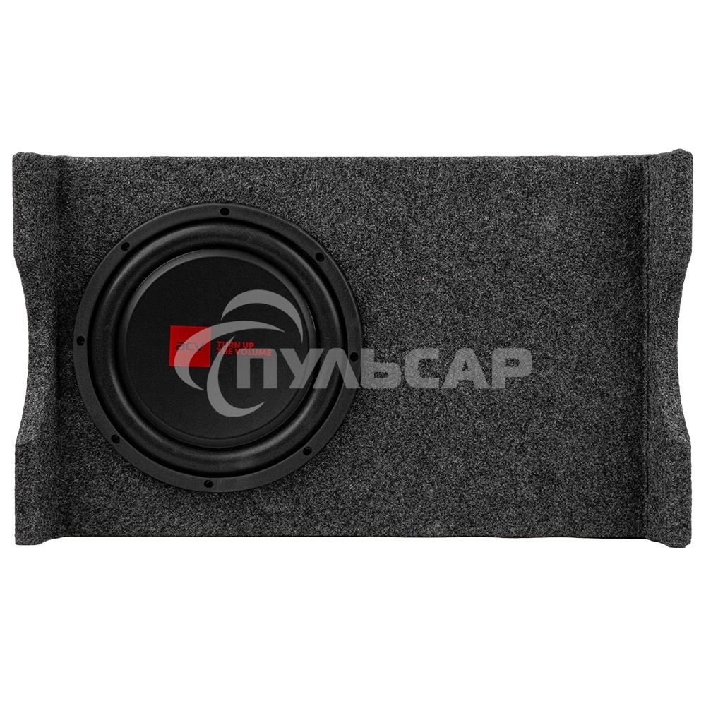 Сабвуфер ACV CRAFT FS10A активный/корпусной плоский/1800Вт/25см/SPL-108дБ/темно-серый