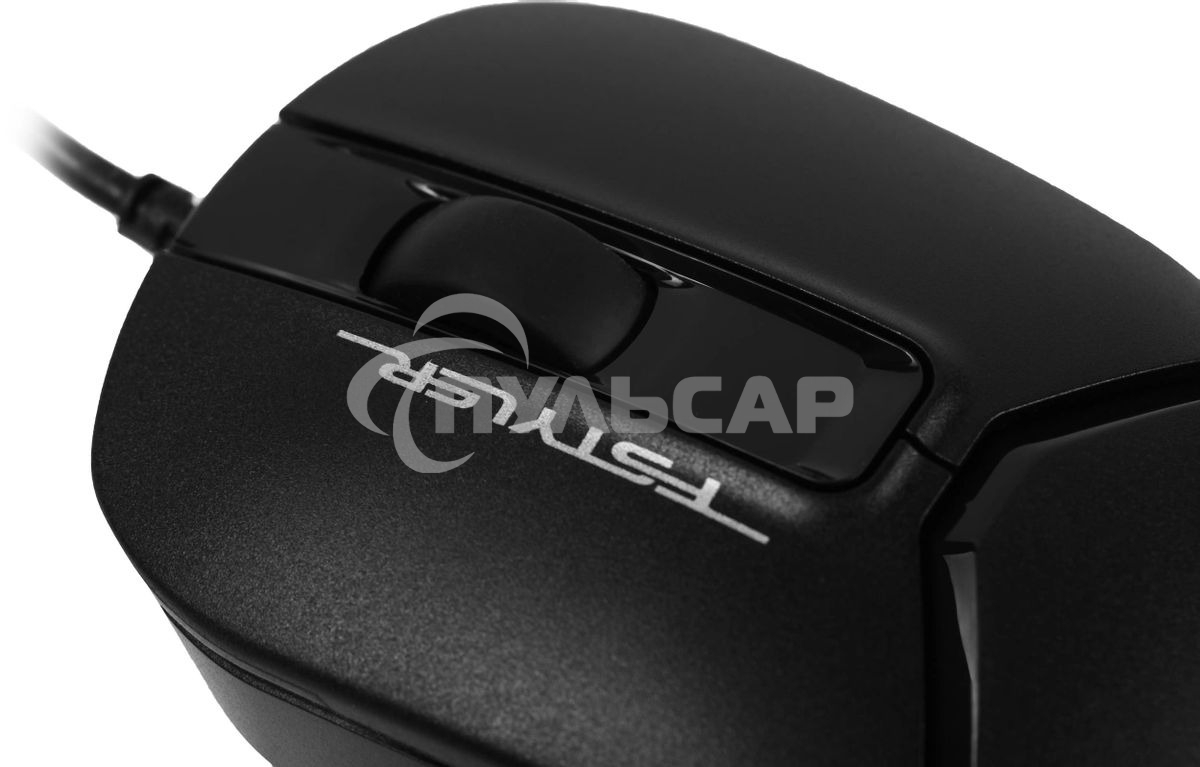 Мышь проводная A4Tech Fstyler FM12S черный, 1200 dpi, USB, кнопки - 3