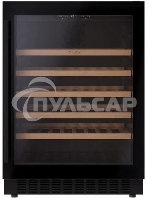 Винный шкаф LEX LWD6054BL 1-нокамерн. черный