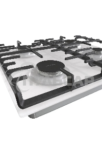 Газовая варочная панель Gorenje GT642SYW, 4 конфорки, закаленное стекло, белый