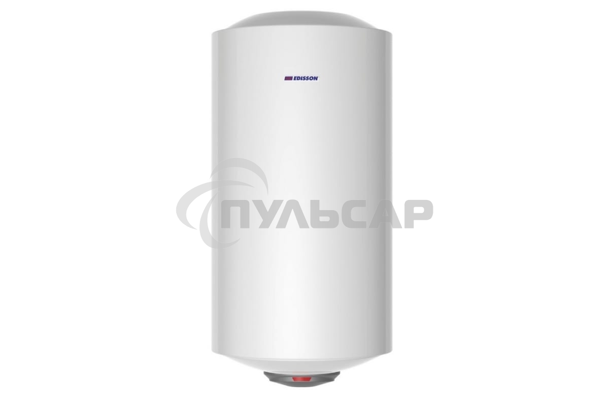 Водонагреватель Edisson ER 100 V 100л, 1,5 кВт, 220В, время нагрева 2ч 35 мин, габариты 450х1050х460мм, внутр. бак эмаль. вес 27кг.