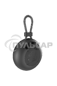 Портативная колонка круглая HOCO BS60, черный