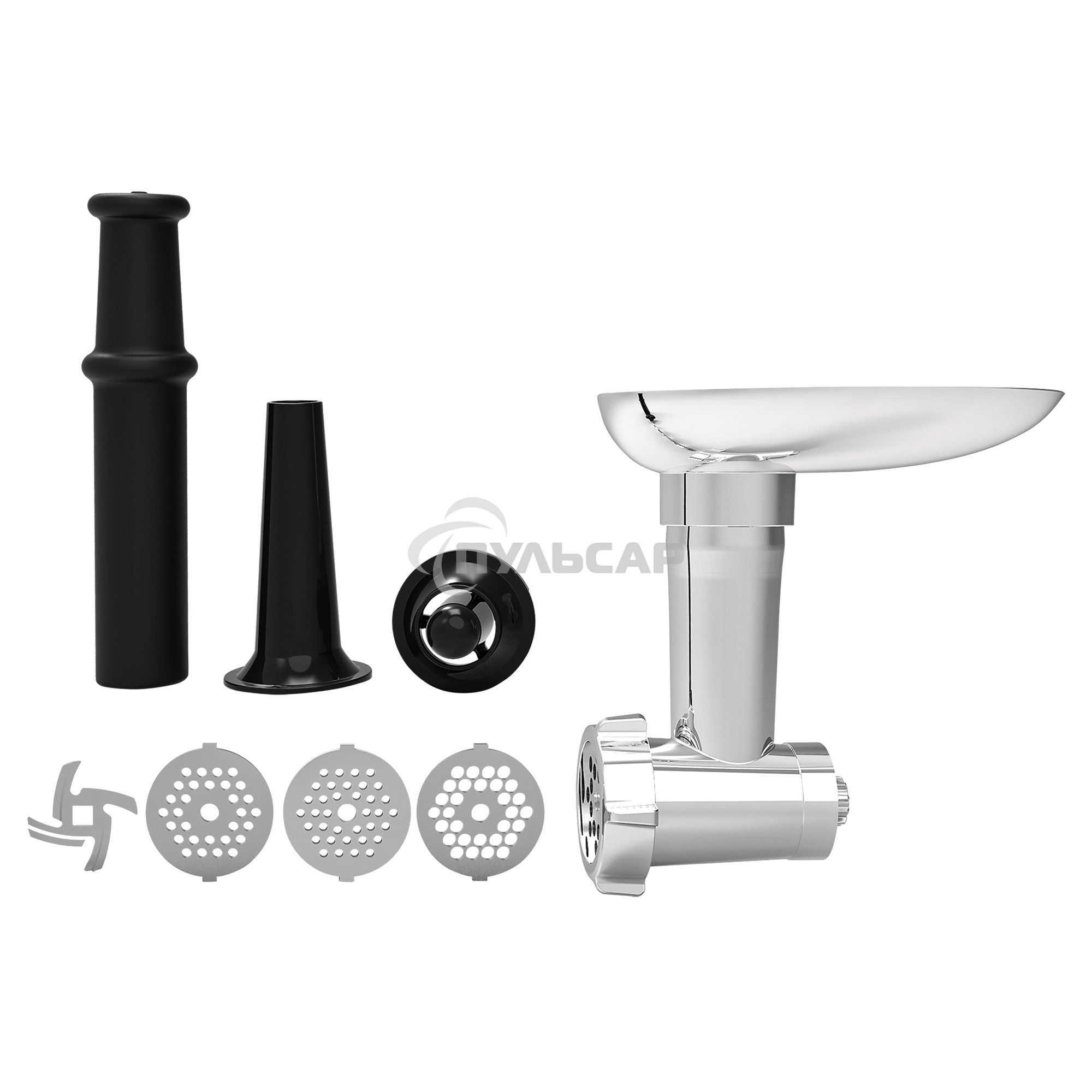 Мясорубка BBK MG2000 металлик/черный