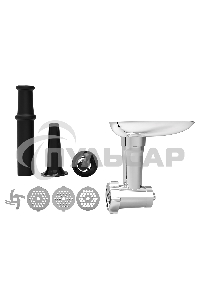 Мясорубка BBK MG2000 металлик/черный