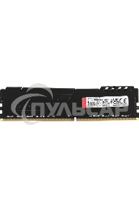 Оперативная память Kingston Fury Beast, DDR4, 16Gb (1x16Gb), 3200MHz, CL16, DIMM, с радиатором, черный