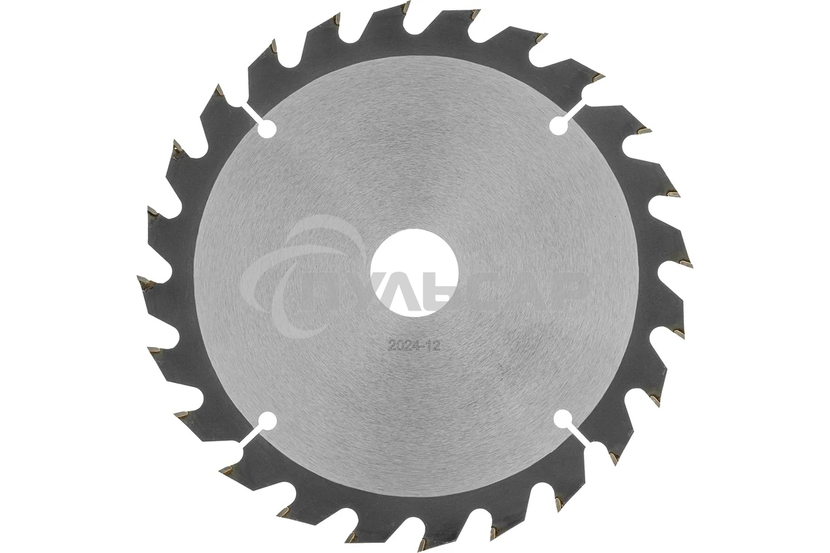 Пильный диск по дереву Denzel ф190 х 30 мм, 24 зубьев 733397