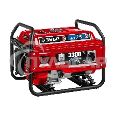 Электрогенератор гибридный ЗУБР СГ-3300, 3.3 кВт, 72 дБ, 44 кг