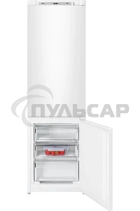 Встраиваемый холодильник Atlant ХМ-4319-101 белый двухкамерный 175/70л морозилка снизу