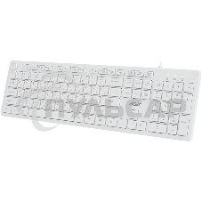 Клавиатура проводная Acer OKW123, USB, белый