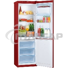 Холодильник Pozis RD-149 рубиновый двухкамерный 240/130 л морозилка снизу, капельная система