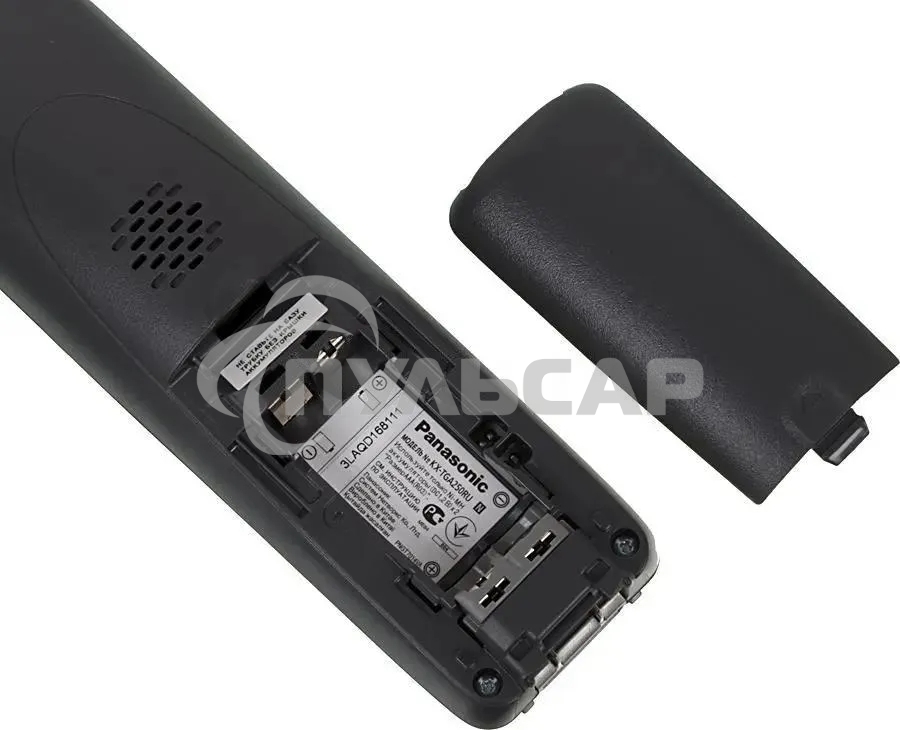 Телефон Panasonic KX-TG2511RUN (платиновый) АОН, Caller ID,спикерфон на трубке,переход в Эко режим одним нажатием