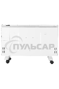 Конвектор EUROLUX ОК-EU-2500, белый, 2500 Вт, 30 м2, термостат