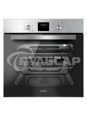 Электрический духовой шкаф Simfer B6EM56016 нержавеющая сталь