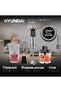 Блендер погружной Hyundai HYB-H5231 1200Вт черный