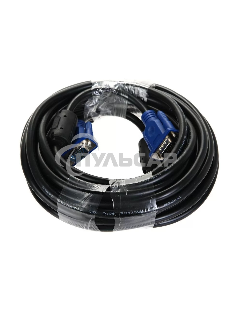 Кабель соединительный SVGA (15M/M) 10m 2 фильтра TV-COM <QCG120H-10M> Кабель соединительный SVGA (15M/M) 10m 2 фильтра TV-COM <QCG120H-10M>