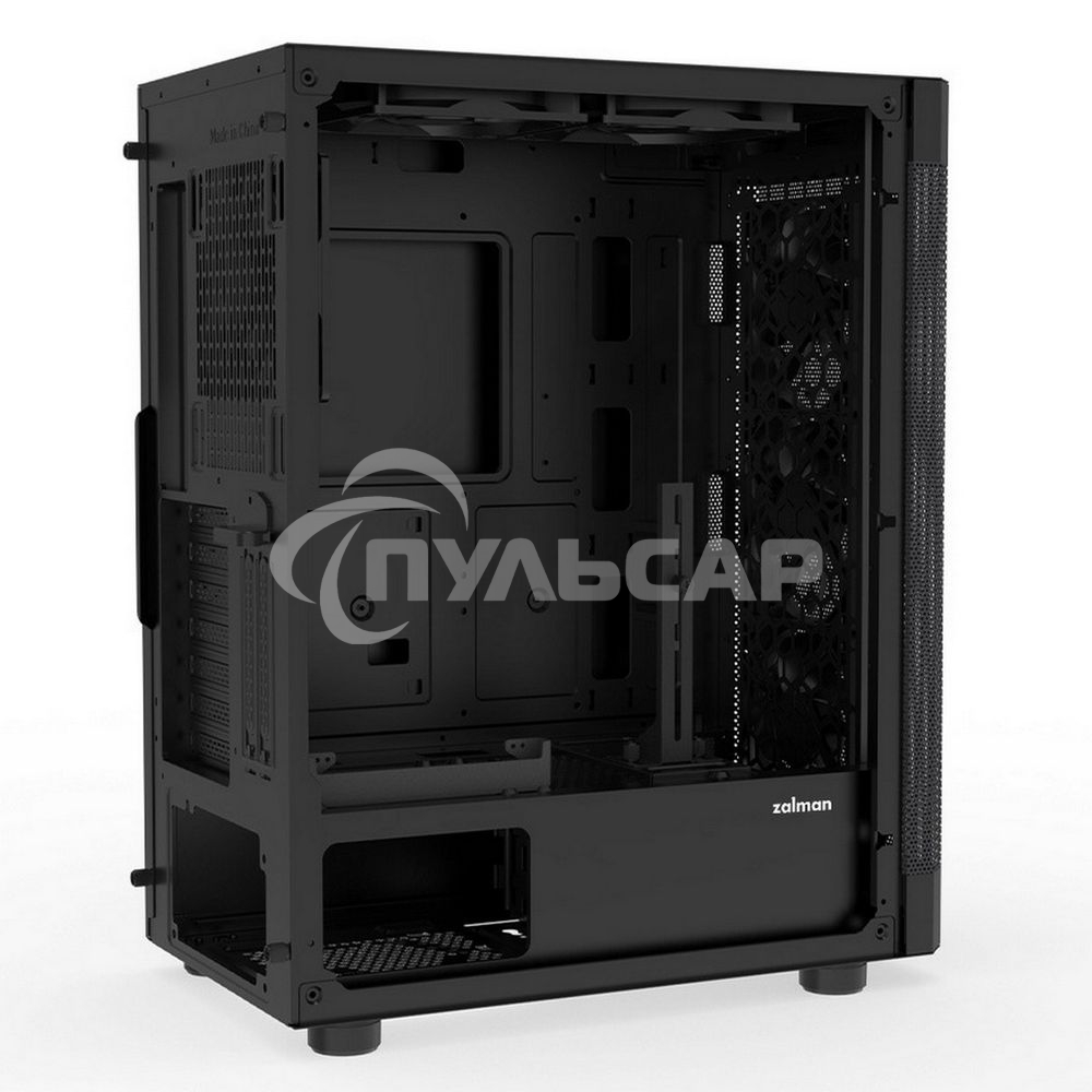 Компьютерный корпус MidiTower Zalman I4 черный (ATX, MESH, 2x3.5
