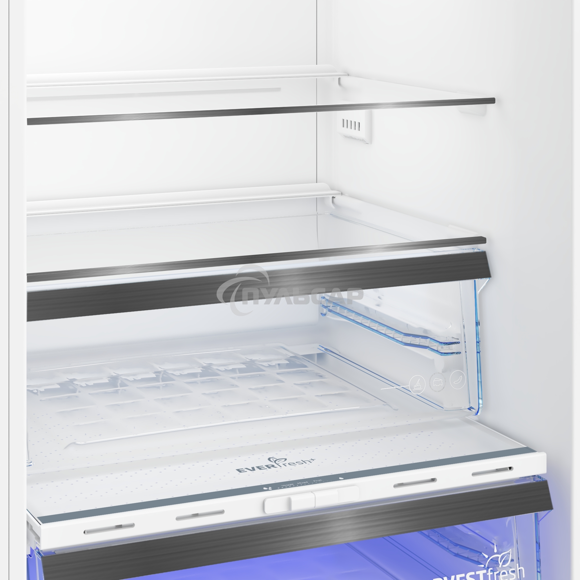 Холодильник Beko B5RCNK363ZXBR антрацит двухкамерный 220/100л морозилка снизу Total No Frost